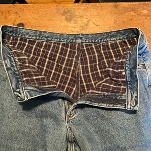 Vintage men’s L.L. Bean Double L Regular Fit Flannel Lined Jeans. 38x30